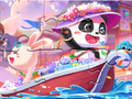 ゲームジグソーパズル: ベビーパンダ フィエスタ オンライン