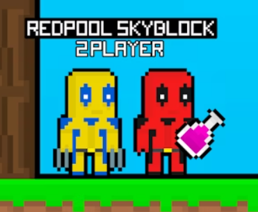 ゲームレッドプール スカイブロック 2 プレーヤー オンライン