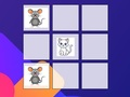 ゲーム三目並べマウス vs 猫 オンライン