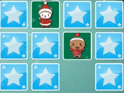 ゲームクリスマスメモリーマッチ オンライン