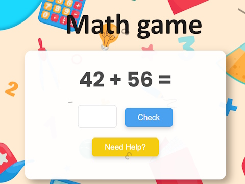 ゲーム数学ゲーム オンライン