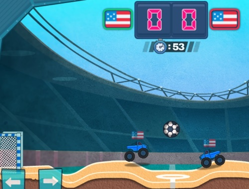 ゲームターボトラックサッカー オンライン