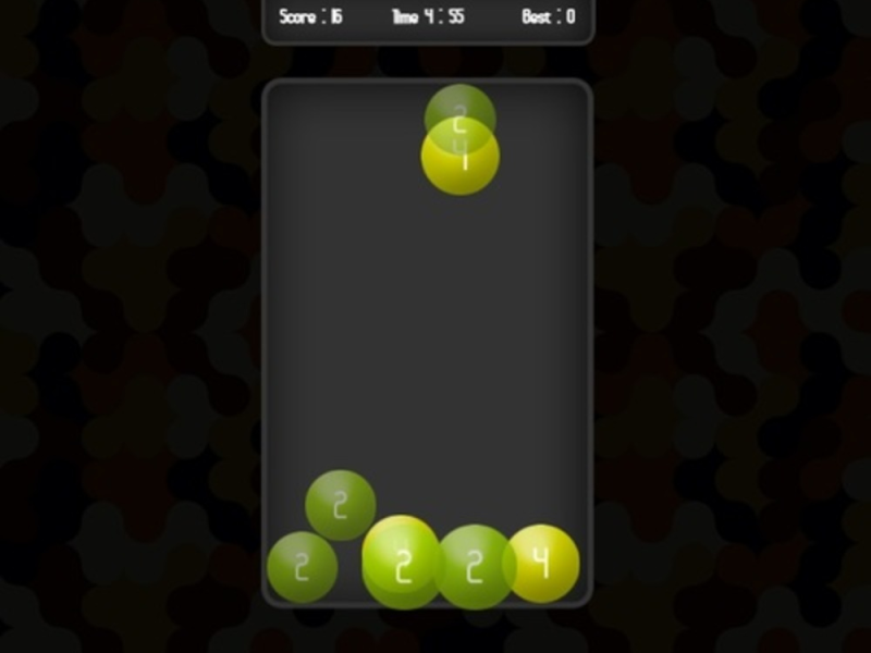 ゲーム2048 ボール オンライン