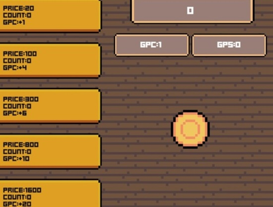 ゲームゴールドクリッカー オンライン
