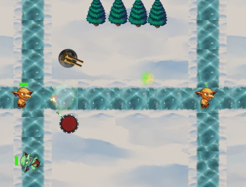 ゲームクリスマスディフェンス オンライン