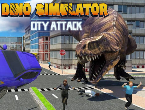 ゲームディノ シミュレーター シティ アタック オンライン
