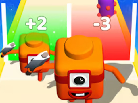 ゲームMerge Number Cube: 3D ラン ゲーム オンライン