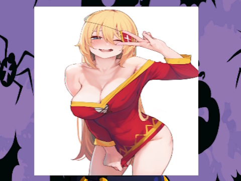 ゲームアニメの女の子 オンライン