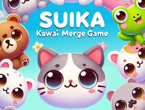 ゲームSuika Kawaii マージゲーム オンライン