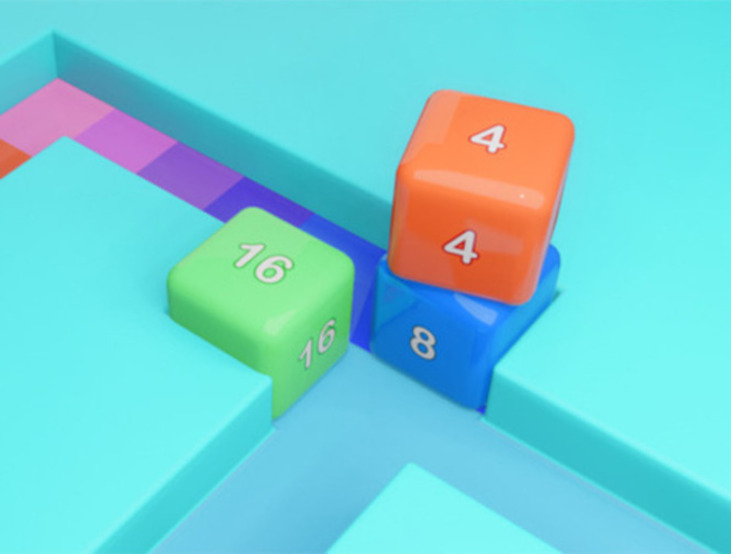 ゲームメイズキューブ 2048 オンライン