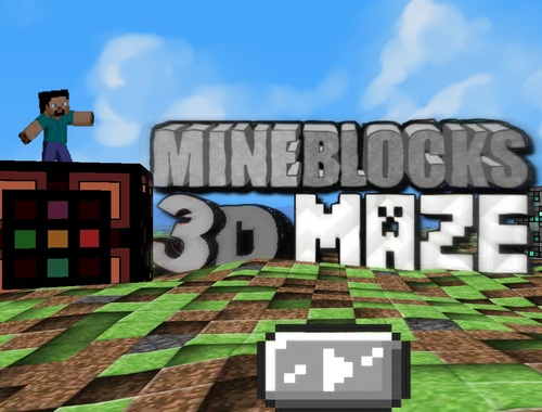 ゲームMineBlocks 3D 迷路 オンライン