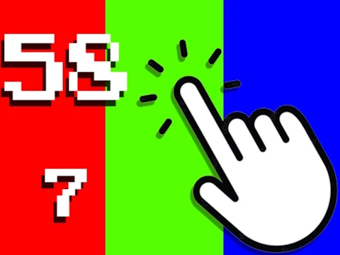 ゲームカラークリッカーゲーム オンライン
