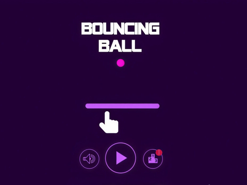 ゲーム弾むボール オンライン