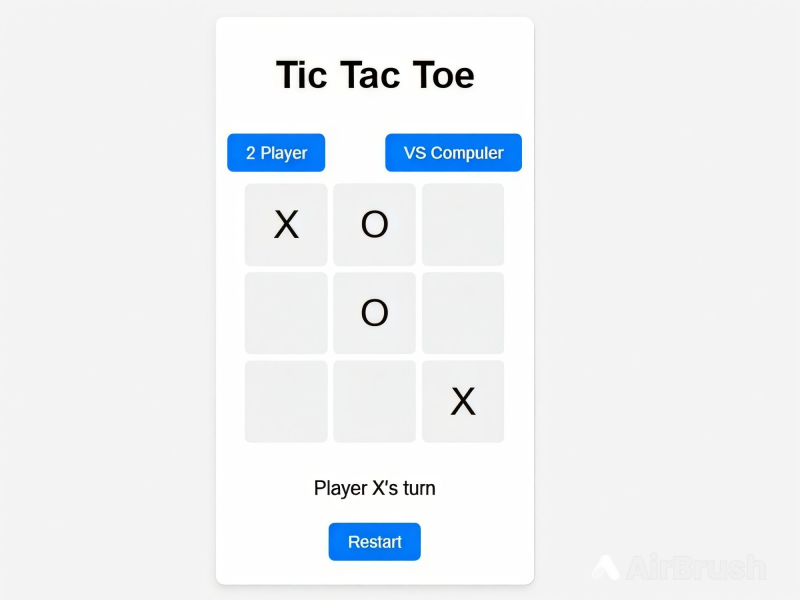 ゲーム古典的な三目並べ オンライン