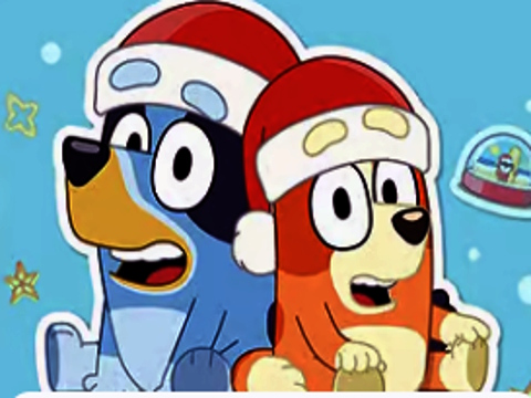 ゲームブルーイクリスマスジグソー オンライン