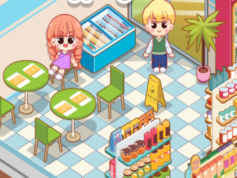 ゲーム装飾: かわいいショップ オンライン