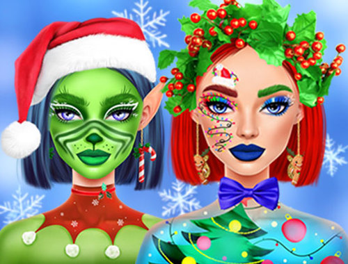 ゲームエリーのクリスマスメイク オンライン