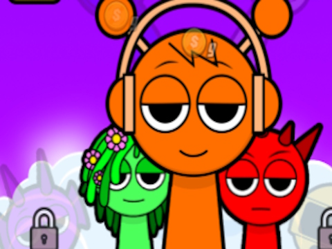 ゲームSprunki クリッカー マスター オンライン