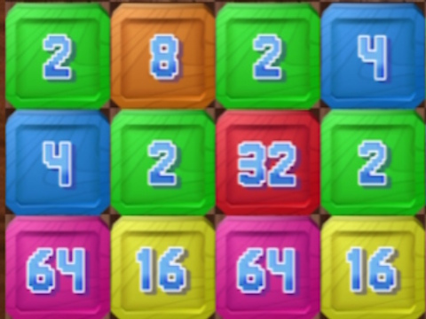 ゲーム2048: ウッドブロック オンライン