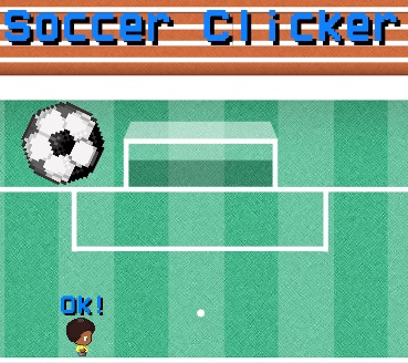 ゲームサッカー クリッカー ゲーム オンライン