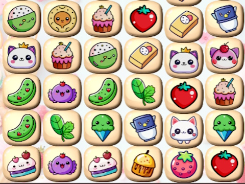 ゲームスイーツタイルパズル オンライン