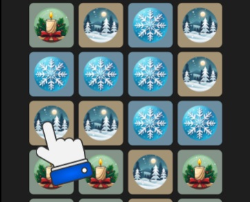 ゲームWinterWonder シンボルのマージ オンライン