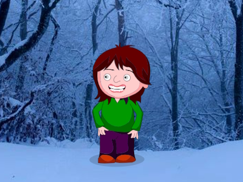 ゲーム小さな女の子がクリスマス島から逃げ出した オンライン