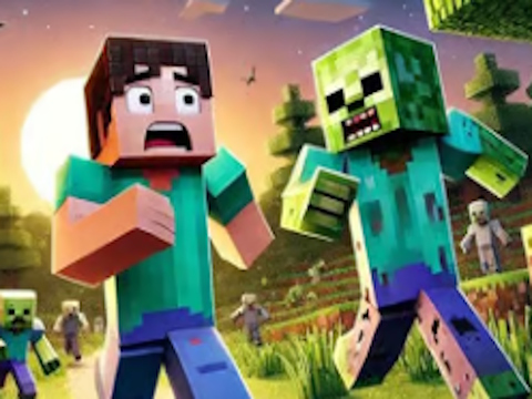 ゲームMinecraft ブロックマン Go オンライン