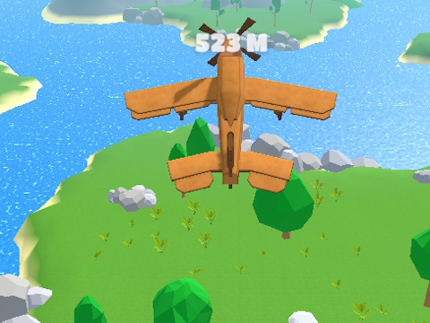ゲームおもちゃの飛行機 オンライン