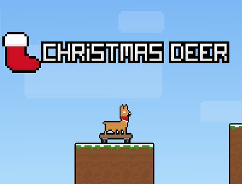 ゲームクリスマスの鹿 オンライン