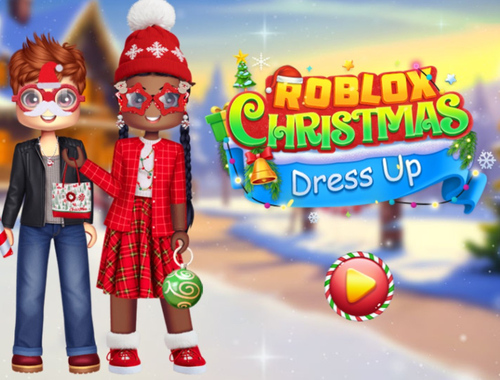 ゲームロブロックスのクリスマスドレスアップ オンライン