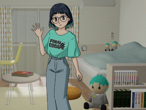 ゲームおしかつ女の部屋からの脱出 オンライン