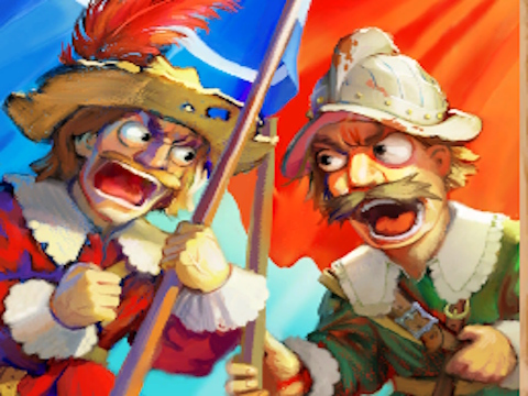 ゲームマスケティアーズ 火薬 vs 鋼鉄 オンライン