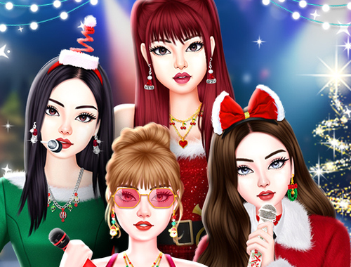 ゲームブラックピンクのクリスマスコンサート オンライン