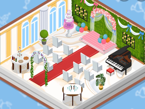 ゲーム装飾: 私の結婚式 オンライン