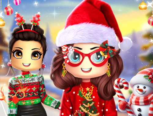 ゲームロブロックスのクリスマスドレスアップ オンライン