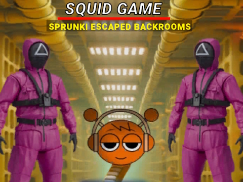 ゲームイカ ゲーム Sprunki が裏部屋から脱出 オンライン