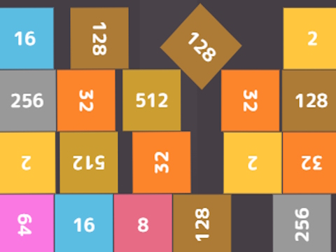 ゲーム2048 キューブ オンライン