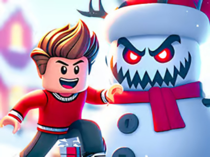 ゲームジグソーパズル: ロブロックス雪合戦 オンライン