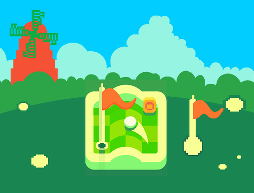 ゲームピクセルミニゴルフ オンライン