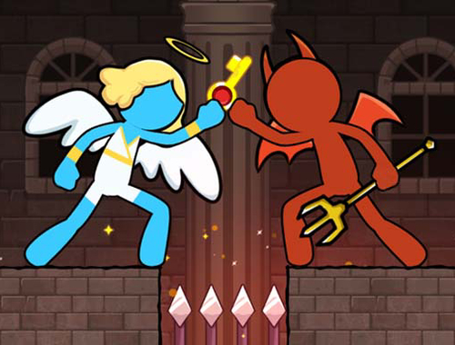 ゲームStickman Duo：墓から脱出します オンライン