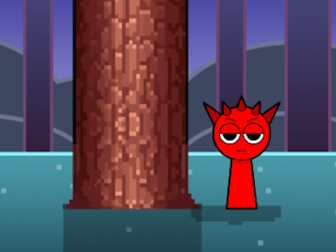 ゲームSprunki Wood Cutterオンライン
