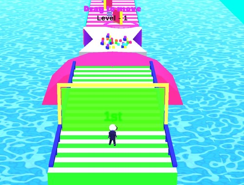 ゲームフォールガイ3Dをノックアウトします オンライン