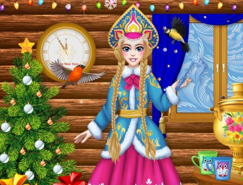 ゲームSnegurochkaロシアの氷の王女 オンライン