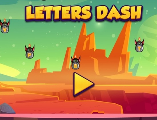 ゲーム文字ダッシュ オンライン