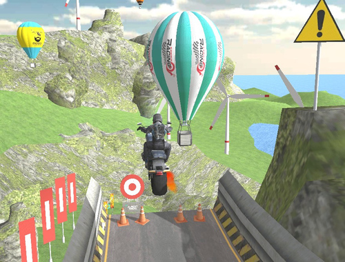 ゲーム自転車ジャンプ オンライン