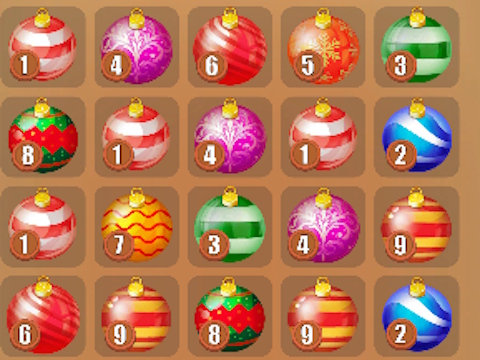 ゲーム新年をマージ：新年のボール！ オンライン