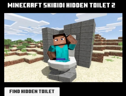 ゲームMinicraft Skibidi Hidden Toote 2 オンライン