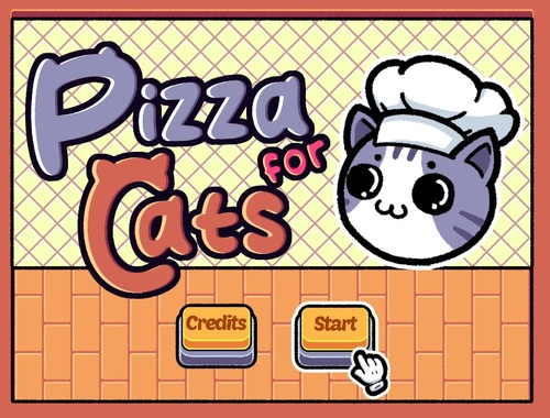 ゲーム猫用のピザ オンライン
