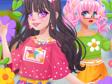 ゲーム10代のかわいい外観 オンライン